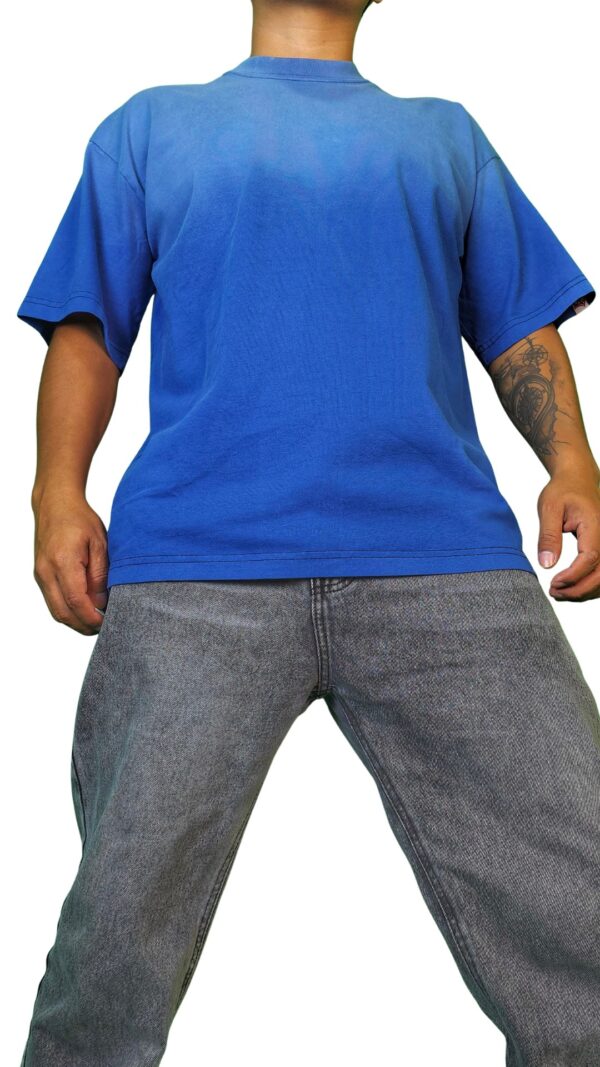 Polo focalizado azul 100% Algodón