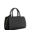 GUESS CARTERA SATCHEL FONTELLA CON LOGO NEGRO
